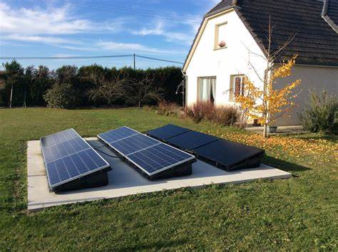 installation panneaux photovoltaïque au sol ou en territoire